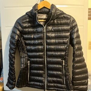 Calvin Klein Women's Quilted Black Puffer Coat